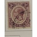 Jamaica KGV 1913 3d Purple Yellow White Used SG...