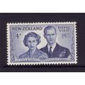 NEW ZEALAND 1953 ROYAL VISIT SG 722 4d DEEP ULT...