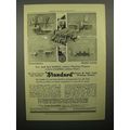 1908 Standard Plumbing Fixtures Ad - Healthful