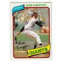 1980 Topps baseball card 111 Bob Knepper - Giants