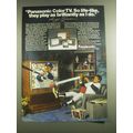 1981 Panasonic CT-4500 CinemaVision Television ...