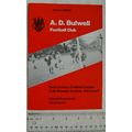 1989 programme A.D. Bulwell FC v. Park Albion