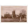 Elstow Church Bedford Postcard RP Bedfordshire ...