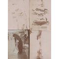 Indian Antique 1900s 4x Social History Old Photo s