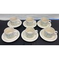 1977 Original Fleur Hornsea Coffee Mugs Cups Sa...