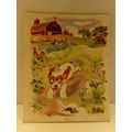 Vintage Golden Press Farm Animals Board Puzzle ...