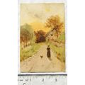 vintage German Greetings postcard