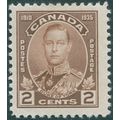 Canada 1935 2c brown Jubilee SG336 unused
