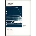 Saab 900 Brakes Workshop Manual 1994 1996 19952...