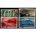 SCHWEIZ SWITZERLAND [1947] MiNr 0480-83 ( O/use...