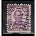 Used 635 3c Abraham Lincoln Barely Clears K0369