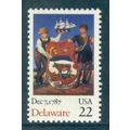 2336 22c Delaware Fine MNH MA2100
