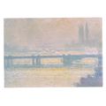 CHARING CROSS BRIDGE, 1900 ...painting by CLAUD...