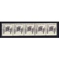 2124 4.9c Buckboard Very Fine MNH Dry Gum PNC 4...