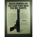 1980 Daisy 717 Pistol Ad - $5.00 rebate on the ...