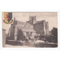 The Priory Church Cartmel with Heraldic Crest P...