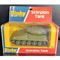 VINTAGE DINKY " SCORPION TANK 690 WITH BOX&INSE...
