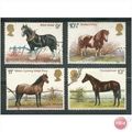 GB stamps 1978 used set - SG 1063-1066 - Horses