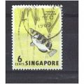 Singapore 1962 SG 67 Used Fish (D-278)