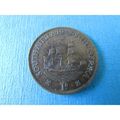 1942 GEORGE VI SOUTH AFRICA ONE PENNY FREE POST...