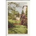 LONDON Kensington Derry Gardens Postcard