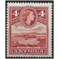 Antigua 1953 SG124 4c Scarlet Mounted Mint .. .