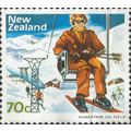 NEW ZEALAND, SPORT, WK Atletiek, Athens, High Jump, blue 1984, 70c