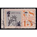 USA 1959 Air Mail Liberty 15c Used Stamp,