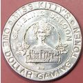 Miss Kitty's. $1 Casino Token. Deadwood, SD. 21A.