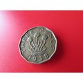 1938 GEORGE VI BRASS THREEPENCE FREE POST COIN ...