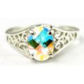 Mercury Mist Topaz, 925 Sterling Silver Ring, S...