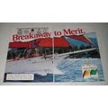 1987 Merit Cigarettes Ad - Breakaway to Merit