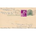 United States 1957 Pottstown PA-Bournemouth UK ...