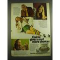 1971 Clairol All-in-One Hairsetter Ad - Clairol gives a curl more choices