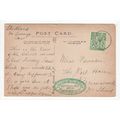 1914 Studland Single Ring Postmark on Postcard