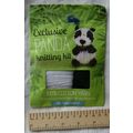 100% cotton yarn for a knitted Panda