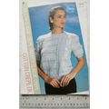 Vintage: Sirdar 8616 top, cotton crepe DK