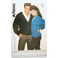 1986 Patons 8506 his & her cardigan, mohair vis...