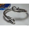 Estate 6mm Tube & Curled Bar End Sterling Silve...
