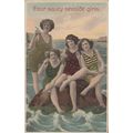 Saucy Seaside Girls Women Ultimate Sexy Smoking...