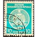 Stamp Germany East SGEO203 1954 10pfg Administr...