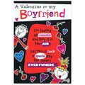 Valentine Card - To My Boyfriend - Quality Larg...