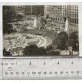 1960 postcard Barcelona, Fuente Plaza