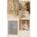 French WW1 Soldiers Hospital Ward 4x Military O...