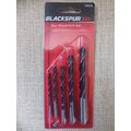 Wood Drill Set 4 5 6 8 10Mm carbon steel Drill ...