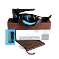 Pit Boss Sunglasses - Black and Baby Blue