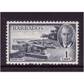 BARBADOS 1950 SG271 1c INDIGO U/M MINT#2