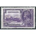 Newfoundland 1935 SG251 5c Bright Violet Silver...