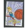 AUS 2009 55c 'LETS GET ACTIVE ' FINE USED (EBID...