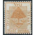 Orange Free State 1897 SG85 1/2d Orange (light ...